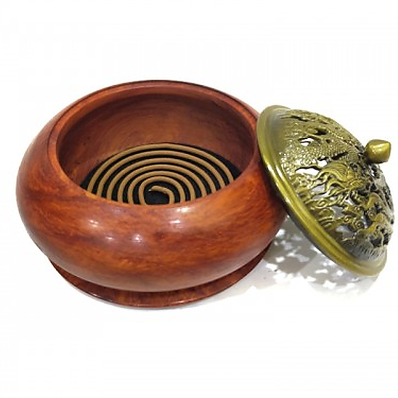 Lư xông trầm gỗ